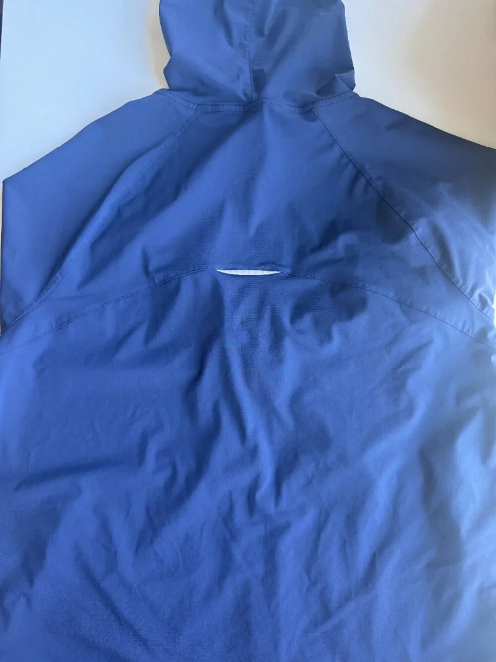 Fabletics Men's Blue Performance Hooded Zip Jacket Size Large NWOT